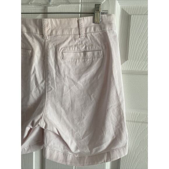 J.‎ Crew Women's 6 Light Pink Bermuda Chino Shorts Preppy Coastal Resort Summer - Picture 5 of 9